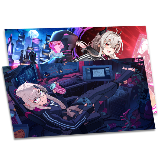 2 Posters :《FUTURE & PAST》&《THE LAIR》